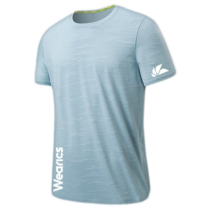 Mens Athletic Gym Stretchable T-Shirt Green